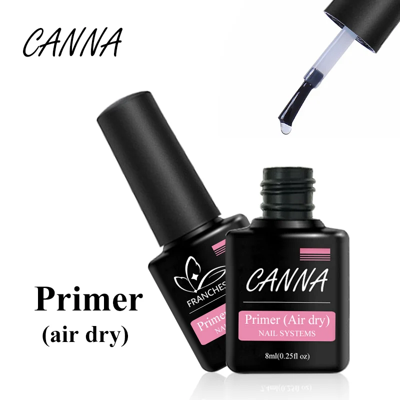 

Canna 8ml primer base primer nail water no acid soak off primer Anastomosis nail gel polish base coat
