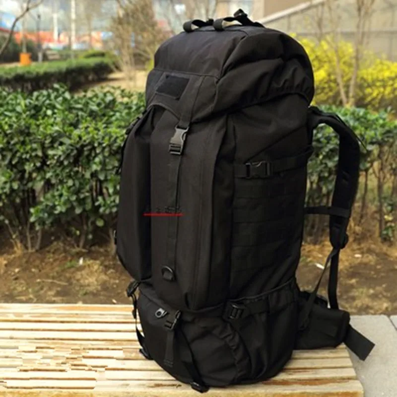 Чемодан с двойным плечом, профессиональные сумки для альпинизма, камуфляжная сумка, 80 л, водонепроницаемый рюкзак, холщовый рюкзак для путешествий, багаж