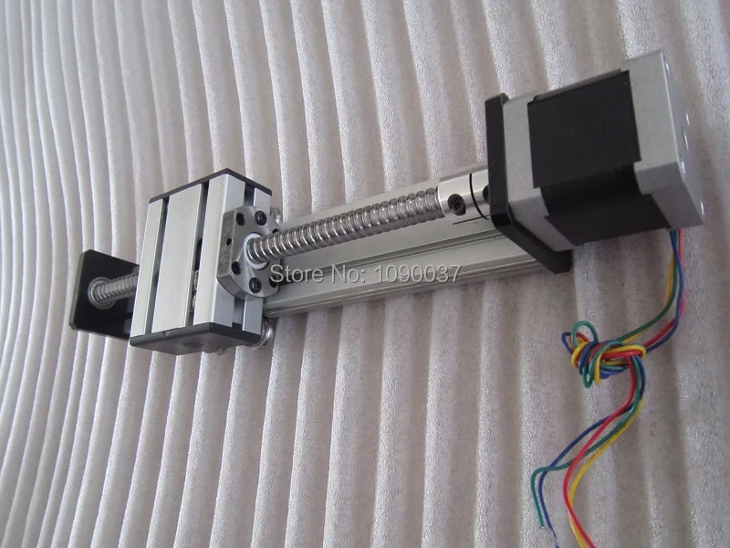 High Precision SG Ballscrew 1204 600mm Ball Screw Slide Rail Linear Guide Moving Table Slip way