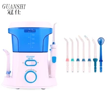 Ирригатор для полости рта, зубная нить, зубная нить, 500 мл, резервуар для воды, водонепроницаемый очиститель зубов, Электрический ирригатор для носа и рта