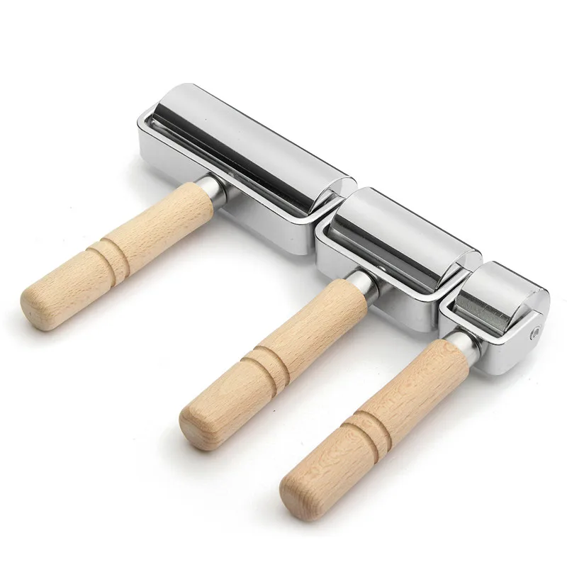 

Professional Practical 26/60/100mm Leather Glue Edges Laminating Roller Craft DIY Handmade Crease Press Tool