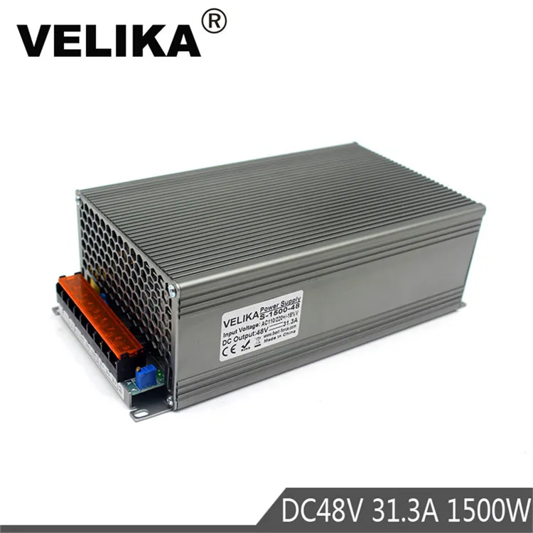 Универсальный DC24V DC36V DC42V DC48V DC55V DC60V DC70V DC80V DC90V 1500 W Переключатель источник питания Трансформатор 110 V 220 V AC-DC USP - Цвет: DC48V 1500W