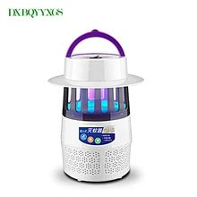 Electronic Mosquito Killer Trap Moth Fly Wasp Led Nigh Lamp Bug Insect Light Black Killing Pest Zapper EU US Plug Mosquitoes