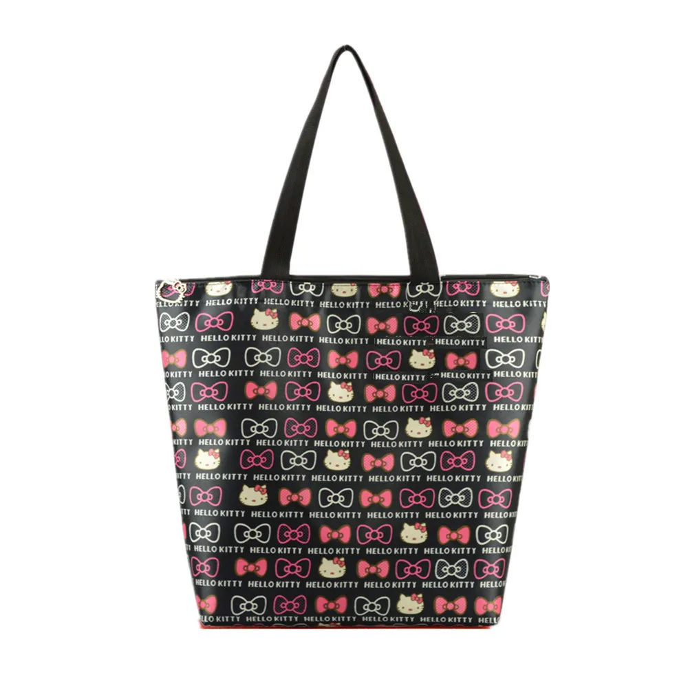 

Cute Hello Kitty Handy Shopping Bag Reusable Women's ECO Grocery Bags Durable Multifunction HandBag Tote Travel Home Accessory