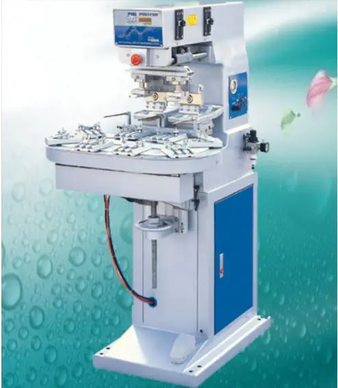 

automatic inkwell 2 color conveyor pad printer