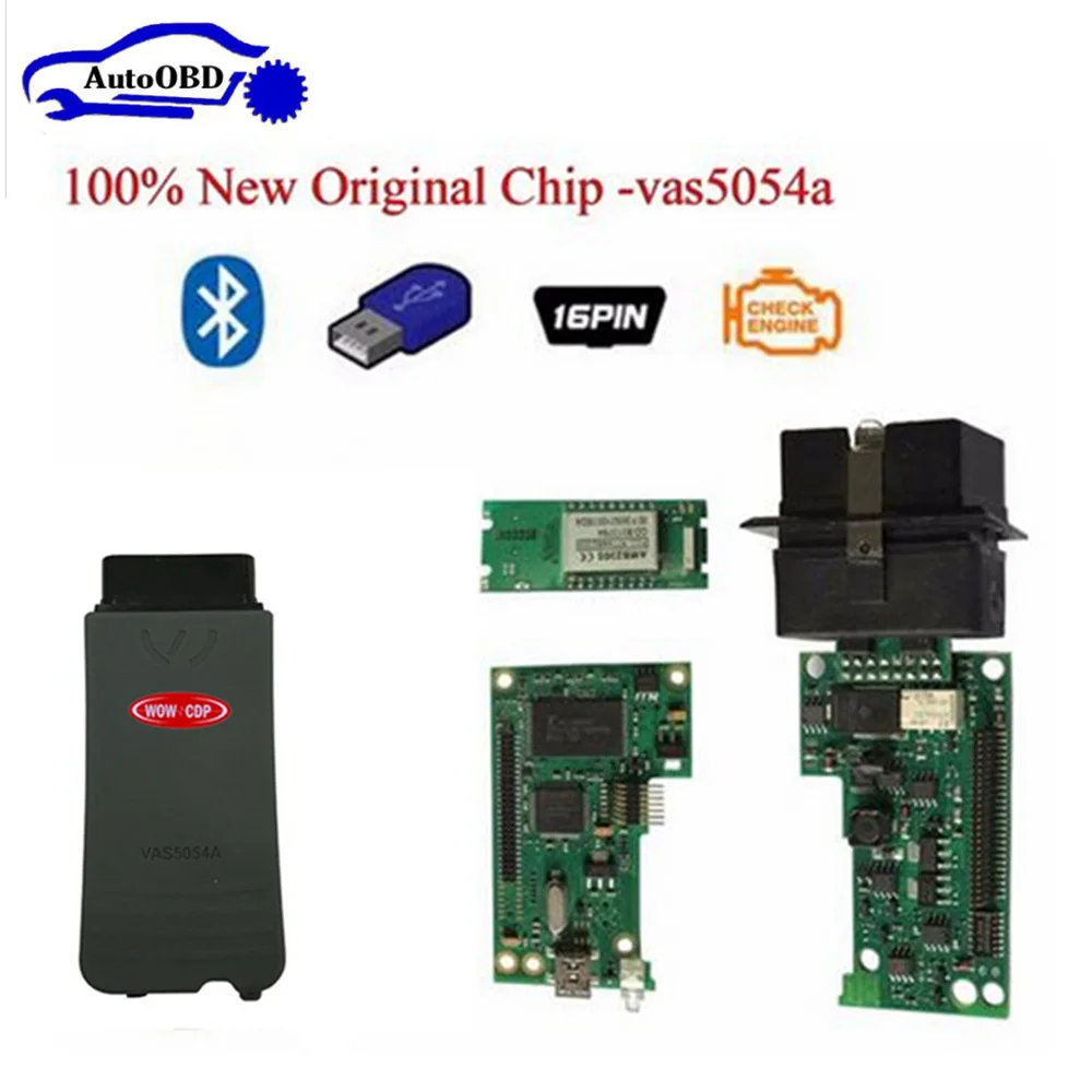 Digimotor 100% оригинал AMB2300 VAS 5054A полный чип ODIS 3.0.3 VAS5054 автоматический диагностический