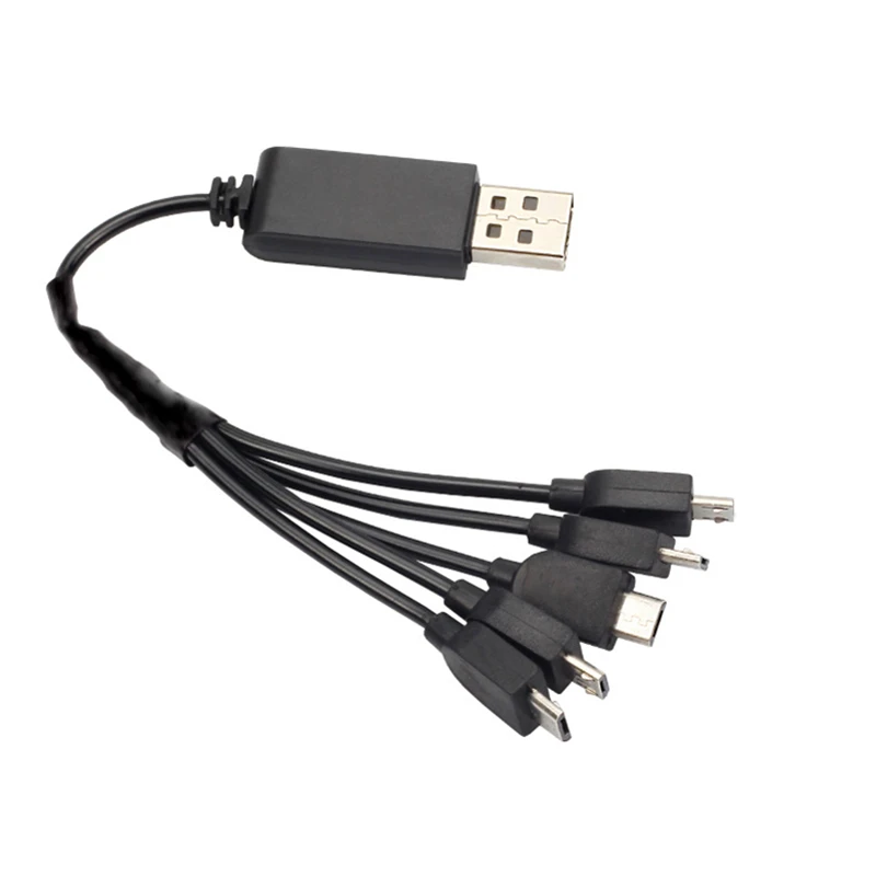 5 In one Charger For Visuo Xs809 Xs809w Xs809hw Multi-charging Cable Rc Drone Spare Parts Helicopter Accssory Dron Kits | Игрушки и