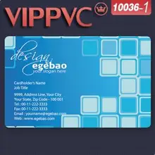 A10036 визитная карточка шаблон для ПВХ белая пластиковая карта и печатная Именная Карта