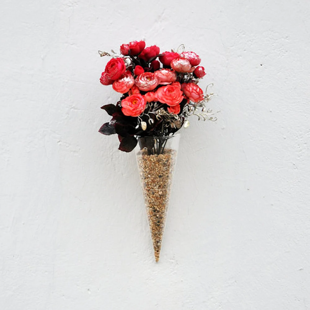 Настенный стеклянный кашпо подвесной Террариум для растений цветочные горшки Ваза садовые цветочные вазы