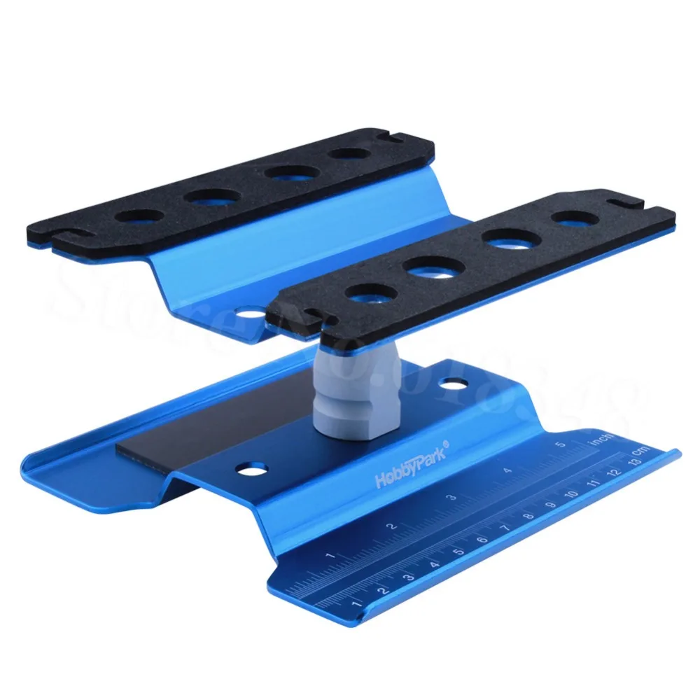 RC Drone Quadcopter Car Aluminium Repair Workstation Tool Stand 360 Deg Rotation