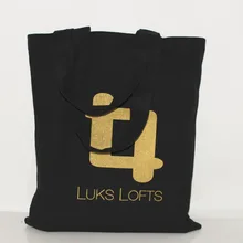 100 шт./лот,, парусиновая Хлопковая сумка для покупок, белая тканевая сумка с логотипом