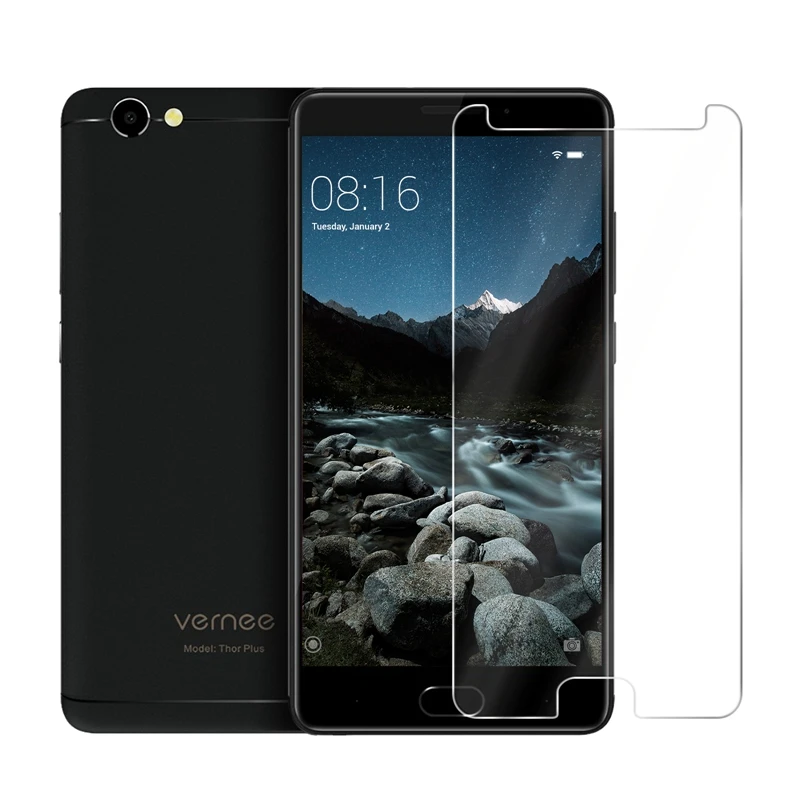 Закаленное стекло премиум класса 2.5D 0 26 мм 9H для Vernee Thor Plus 5 защитная пленка из