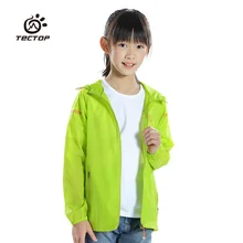 Tectop/весенне-летняя детская одежда детская дышащая ультратонкая Ультралегкая куртка для улицы, верхняя одежда 3 цвета