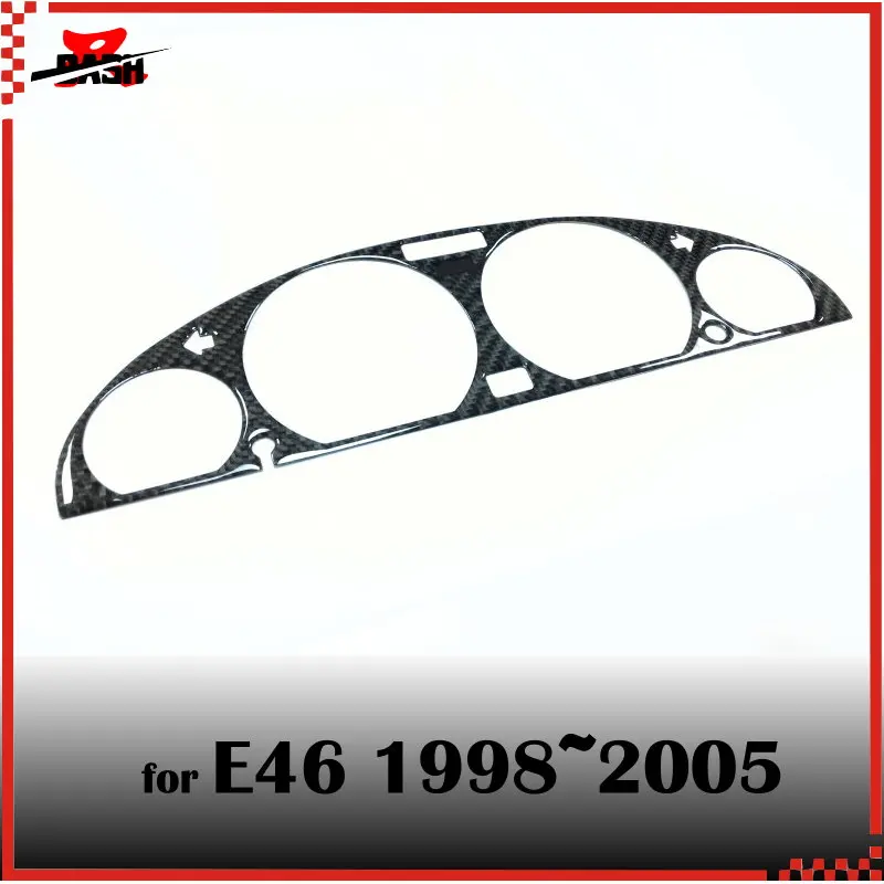

DASH Carbon Fiber Gauge triml for E46 3 series 1998 2005 Instrument cluster bezel cover