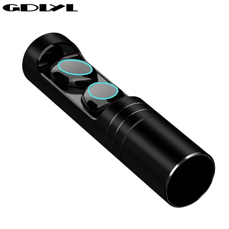 

Bluetooth Touch Control Hifi Earphone with Mic, Bluetooth 5.0 TWS Wireless Earbuds Stereo Microphone for Phone With Charger Box
