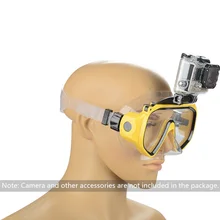KingMa GoPro Accessories Go Pro Hero 1/2/3/3+/4 SJCAM SJ4000/9000 Xiaomi yi Swim Glasses Diving Mask Mount for Action Camera Cam