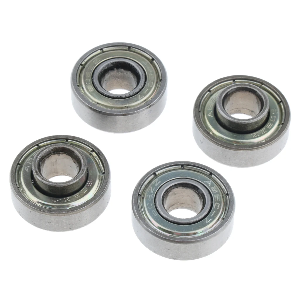 

4pcs Wheelchair Front Caster Wheel Bearings Replacements 0.9 inch Diameter for Most Standard Wheelchair