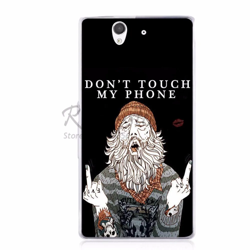 Мягкий силиконовый чехол из ТПУ для Sony Xperia Z L36h C6603 C6602 задняя крышка модный крутой