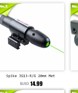 Спайк JG9-R/G AR 15 aimpoint тактические регулируемые зеленые лазерные прицелы с регулировкой отклонения и точечным переключателем