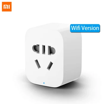 

Original Xiaomi MiJia Mi Smart Power Socket Plug WiFi Wireless Remote Control Sockets Adaptor Power On and Off With Phone