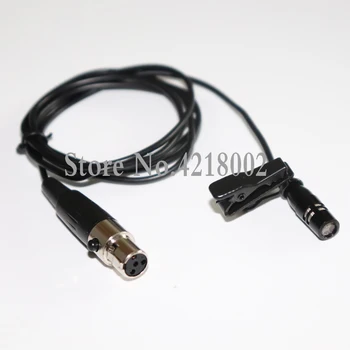 

Lavalier Lapel Tie Clip Cardioid Microphone Mic For Shure ULX, SLX, PGX, UT, KCX, BLX, GLX Karaoke Wireless Bodypack Transmitter