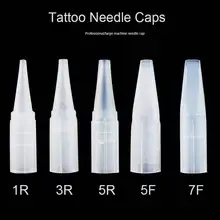 200 штук 0,5*0,7 см Перманентный макияж тату традиционная игла наконечник колпачок для стандартных тату пму Дырокол отдельный комплект