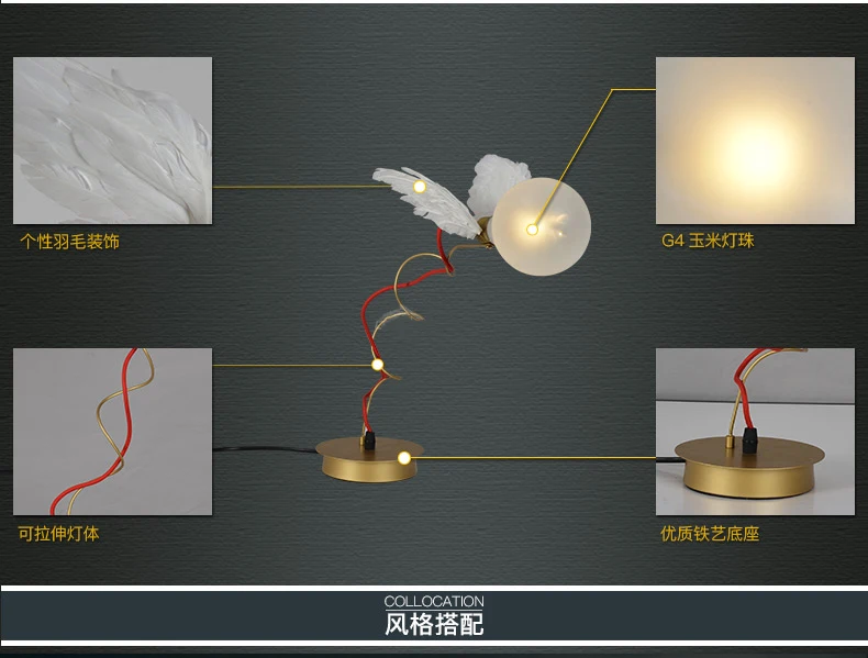 Светодиодный светильник в скандинавском стиле в виде ангела для гостиной, спальни, прикроватный светильник s, декоративный светильник s, светильник ing, Настольный светильник, подставка, лампы