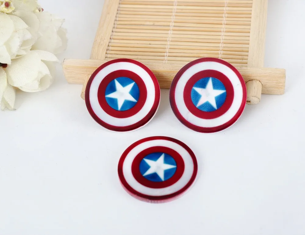 

10pcs/lot DIY resin cabochons accessories flat back resin planar pentagram