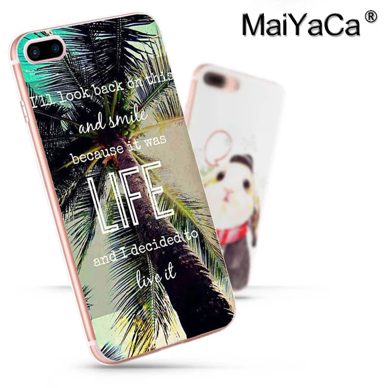 Мягкий чехол из ТПУ MaiYaCa для iPhone 6S 6plus 7 7plus 8 8Plus X 5 5S|Бамперы| |