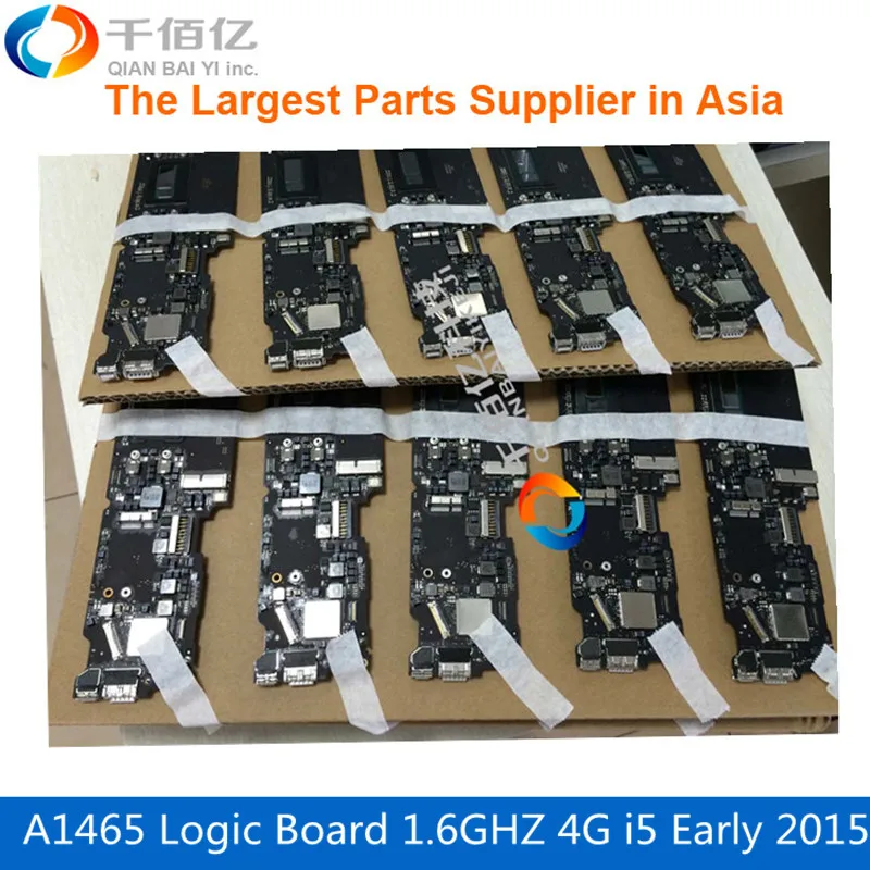 820 00162 A Laptop Mother board A1465 Logic board 1 6GHZ 4G i5 5250U Early 2015