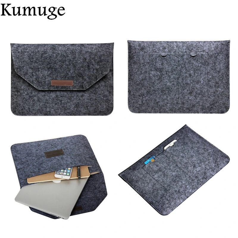 

11.6 13.3 15.4 inch Laptop Sleeve Bag for Macbook Air 13 Pro Retina 13 15 Notebook Carrying Bag for Xiaomi HP Laptop Case Cover