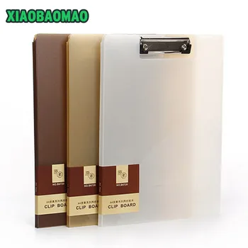 

1pcs Simple Korean Pure Color Scrub A4 Big Capacity Document Business File Folder