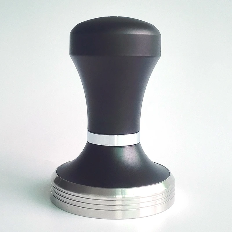 

58mm 304 Stainless Steel Coffee Making Barista Espresso Tamper Base Body Press Australian Height Adjustable New Arrival Black