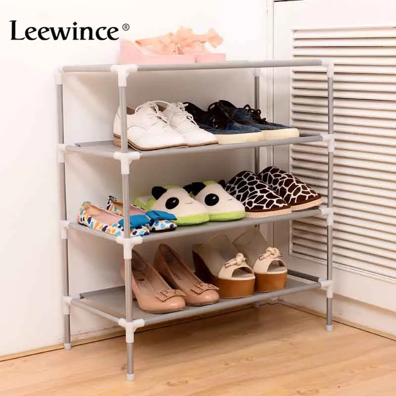 Leewince خزانة خذاء غير أحذية منسوجة رفوف تخزين كبيرة قدرة المنزل الأثاث DIY بسيطة الغبار خزانة خذاء Leewince خزانة خذاء غير أحذية منسوجة رفوف تخزين كبيرة قدرة المنزل الأثاث DIY بسيطة الغبار خزانة خذاء