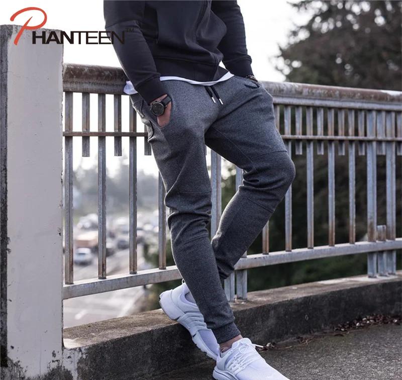 

New Man Slim Fit Elastic Comfort Pants Excercise Workout Fitness Strechy SweatPants