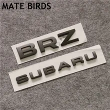 MATE BIRDS Subaru WRX STI BRZ модифицированный автомобильный Стандартный Полный Автомобильный модифицированный подписчик Английский алфавит хвост ав...