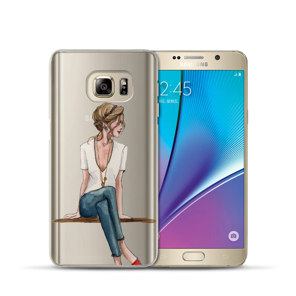 Weldone Модный чехол для девочек Samsung A8 Plus 2018 A3 A5 A7 2015 2016 2017 милые городские женские