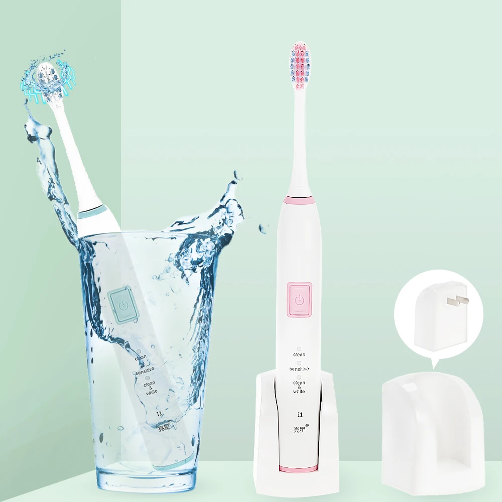 

LANSUNG Multi Wireless Charge Ultrasonic Sonic Electric Tooth brush Sets Professional komfort Adults Electric Toothbrush Z25