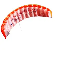 Парашют двойной линии трюк кайт Parapente Parafoil нейлон спортивный кайт путешествия парапланеризм Kitesurf спортивная игрушка для взрослых 43BP