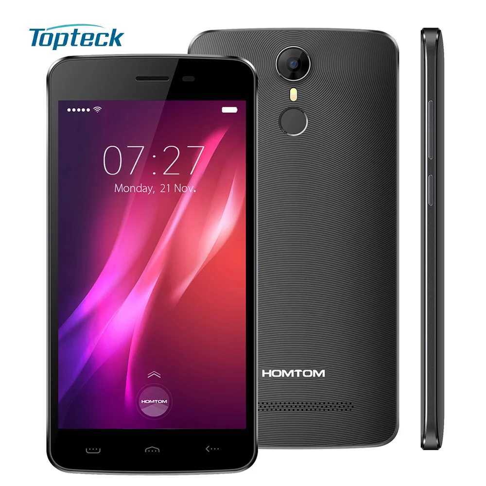 Цена за HOMTOM HT27 5.5 "HD 1280*720 Отпечатков Пальцев Смартфон Android 6.0 MTK6580 Quad Core Мобильного Телефона 1 ГБ + 8 ГБ 8MP 5MP 3000 мАч Мобильного Телефона Цена за HOMTOM HT27 5.5 "HD 1280*720 Отпечатков Пальцев Смартфон Android 6.0 MTK6580 Quad Core Мобильного Телефона 1 ГБ + 8 ГБ 8MP 5MP 3000 мАч Мобильного Телефона
