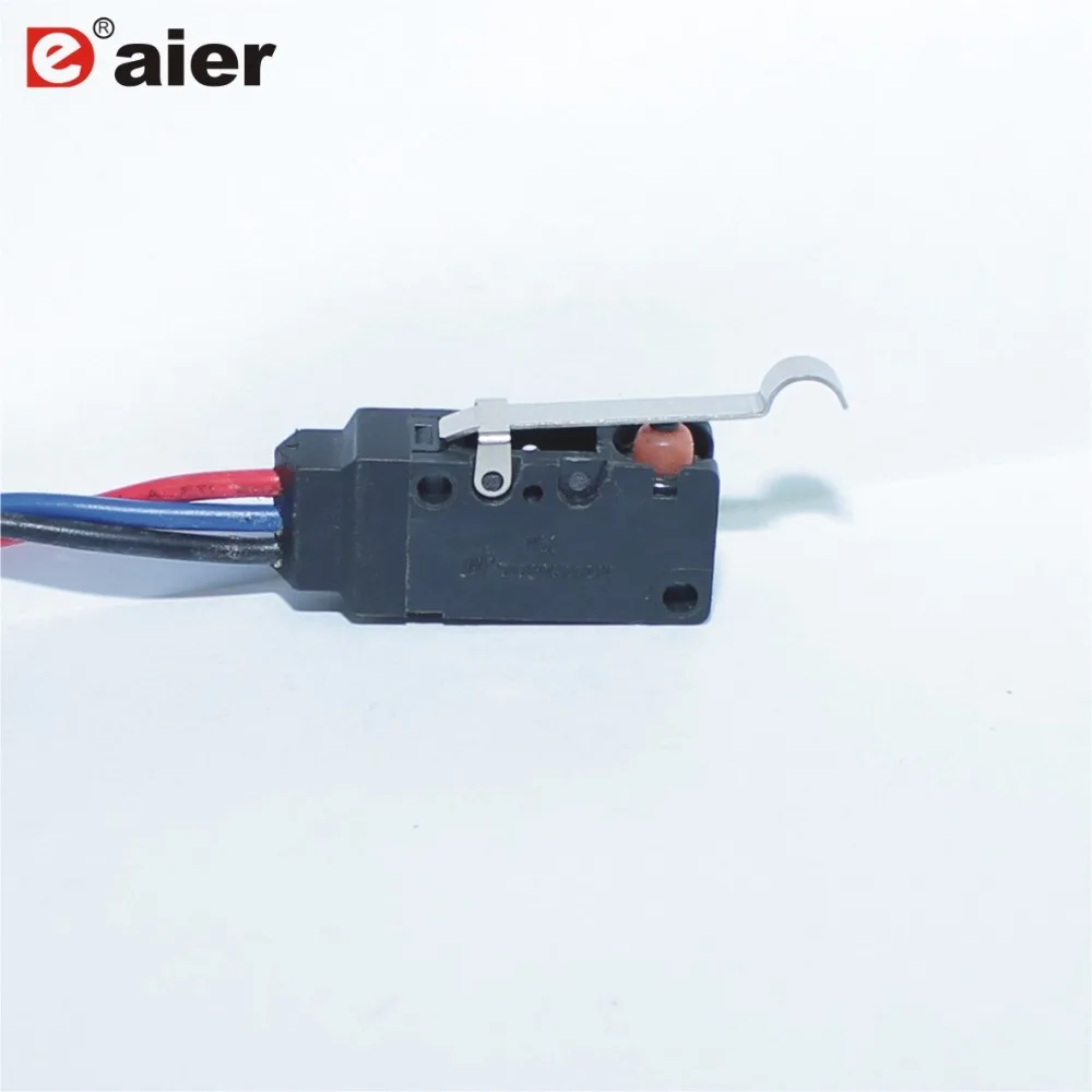 

1Pcs Micro Limit Switch Waterproof Microswitch Momentary Type High Quality Coventional Lever 10A 125VAC/250VAC With 200MM Wire