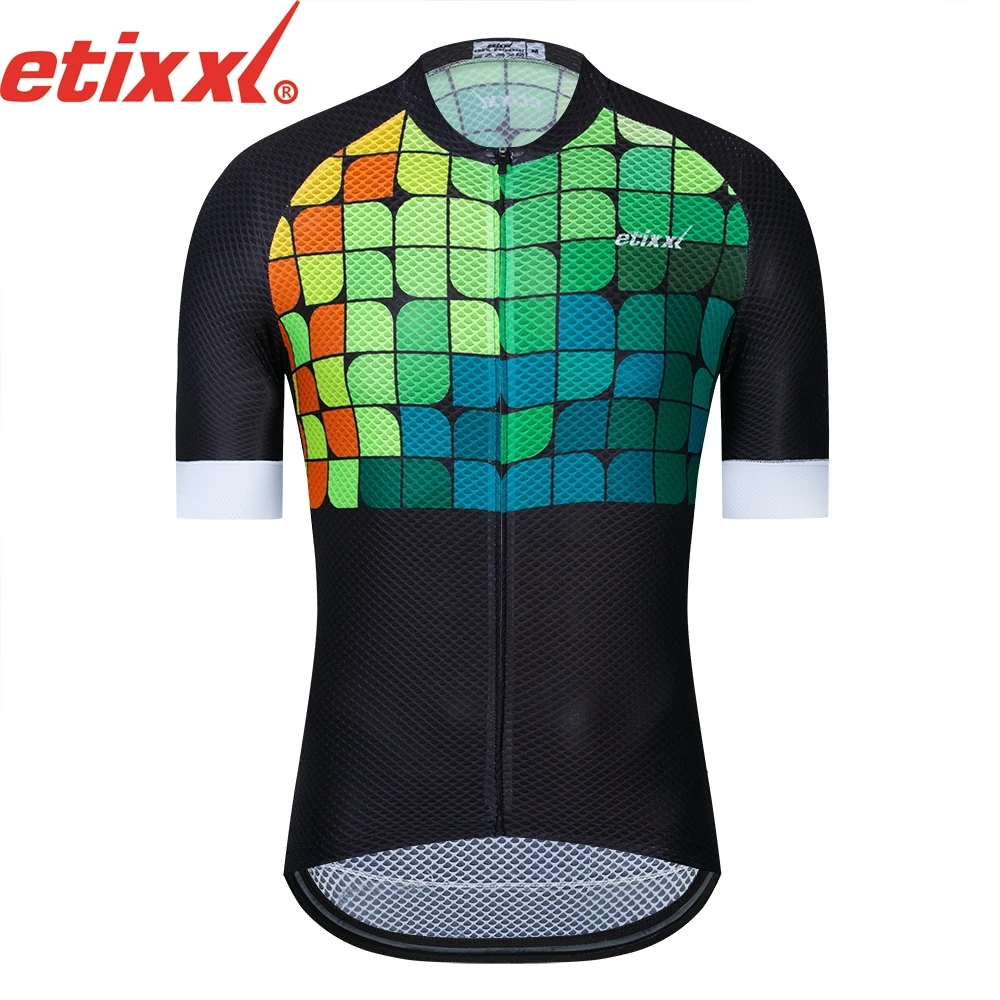 2020 мужская одежда Better Rainbow Pro Team Areo Велоспорт Джерси с коротким рукавом