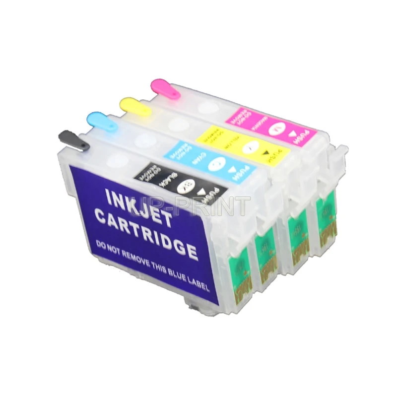 До 10x T1261 -1264 многоразовые чернильные картриджи совместимые с Epson Stylus NX430 WorkForce 630 635