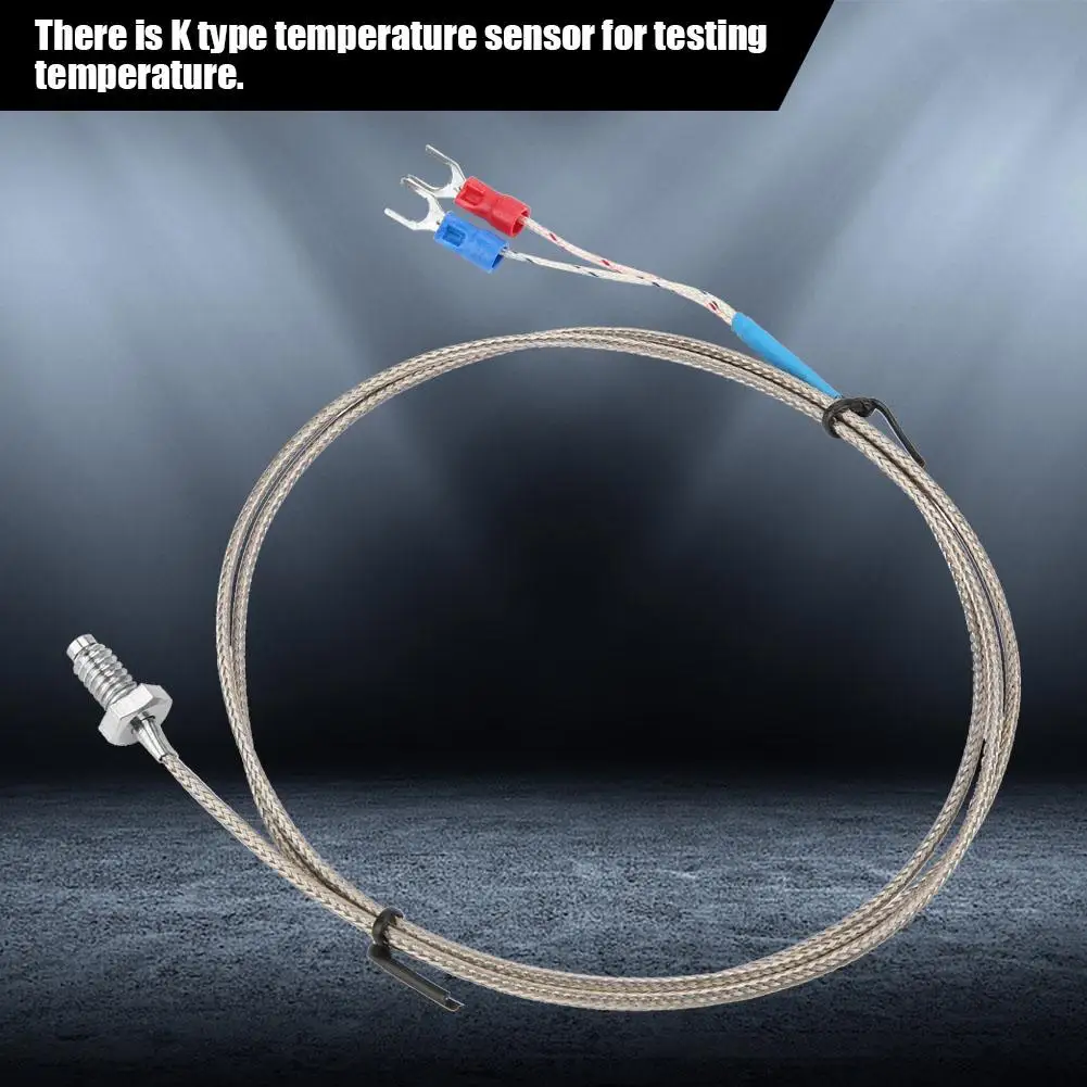 1-5 м Длина M6 BSW винт температура измерительный зонд K Тип термопары кабель 1-5 м стиль