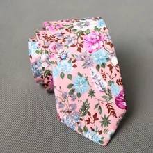 6 см формальные хлопчатобумажные Галстуки для мужских костюмов бизнес цветочные печатные шеи галстук жениха свадьба Gravatas Повседневный галстук-платок