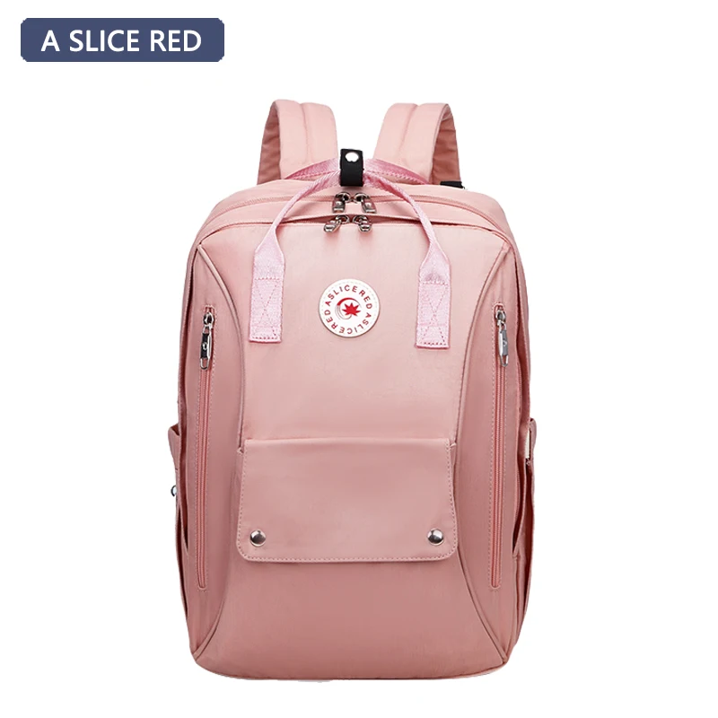 

A SLICE RED Nylon Baby Diaper Bag Backpack Mom Stroller Nappy Changing Mommy Maternity Organizer Wet Bags Care Thermal Bag