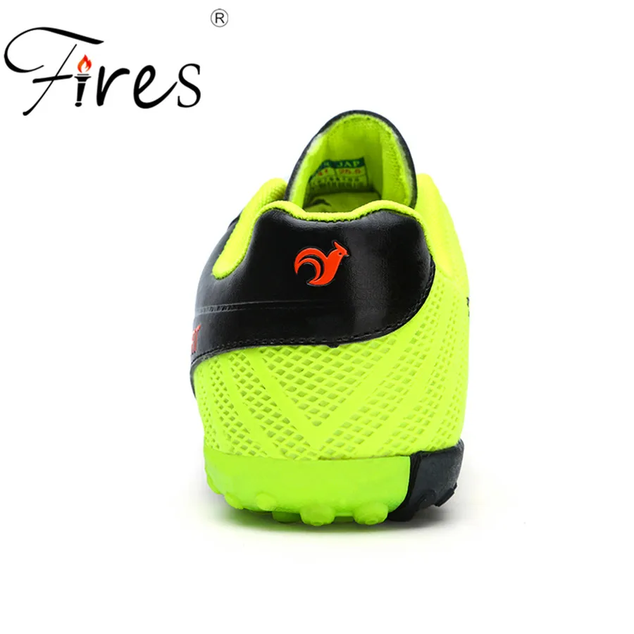 Incendios marca profesional césped Zapatillas de Soccer hombres al aire libre Deportes Fútbol Zapatos verano hombre chuteiras Boy zapatos de futbol