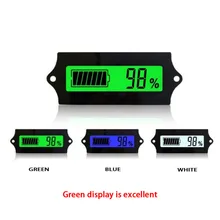 12V24V36V48V60V72V84V LED Lead Acid Storage Battery Tester Battery Indicator Gauge Battery Level Monitor For Marine Motorcycle 12V24V36V48V60V72V84V LED Lead Acid Storage Battery Tester Battery Indicator Gauge Battery Level Monitor For Marine Motorcycle