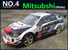 Large 1 10 RC Car High Speed Racing Car 2 4G Mitsubishi 4 Wheel Drive Radio