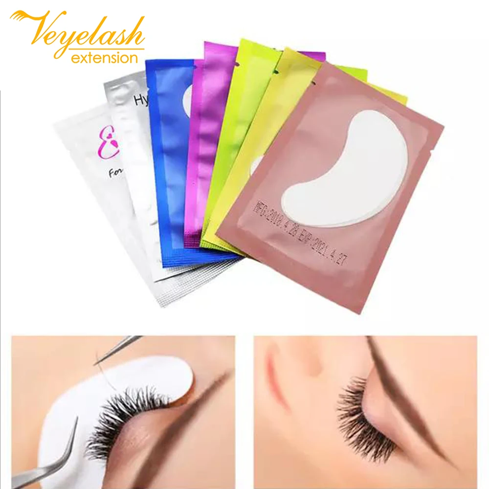 

Veyelash 20/50 pairs eyelash extension tools Lash Eyelash Extension Paper Patches Eye Tips Sticker Make Up Tools patches eyelash